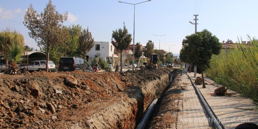 Kınık ve Ova’da 40 yıllık içme suyu hattı yenileniyor