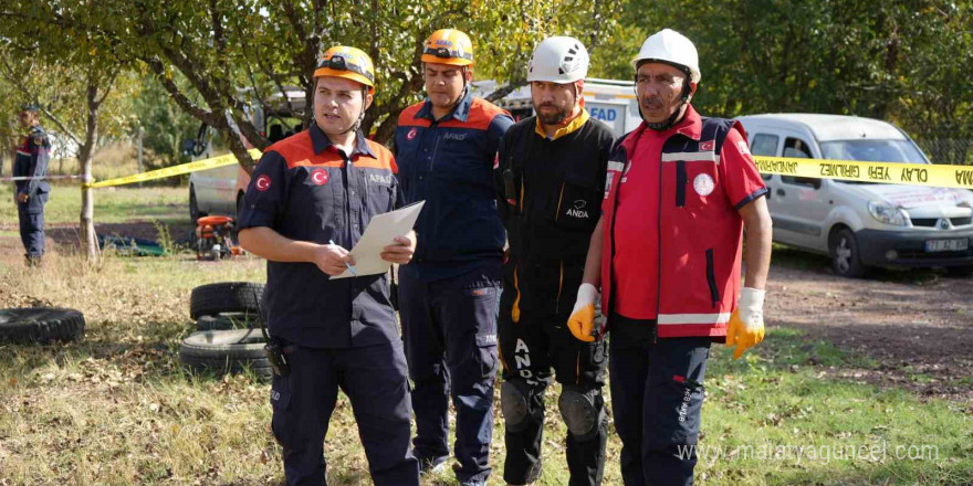 Kırıkkale’de 5.2 büyüklüğünde deprem senaryosuyla tatbikat yapıldı