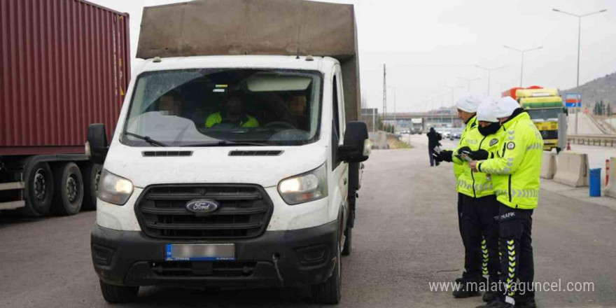 Kırıkkale’de denetimlerde 129 araç trafikten men edildi