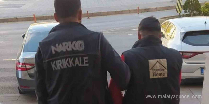 Kırıkkale’de uyuşturucu ticaretinden aranan firari hükümlü yakalandı