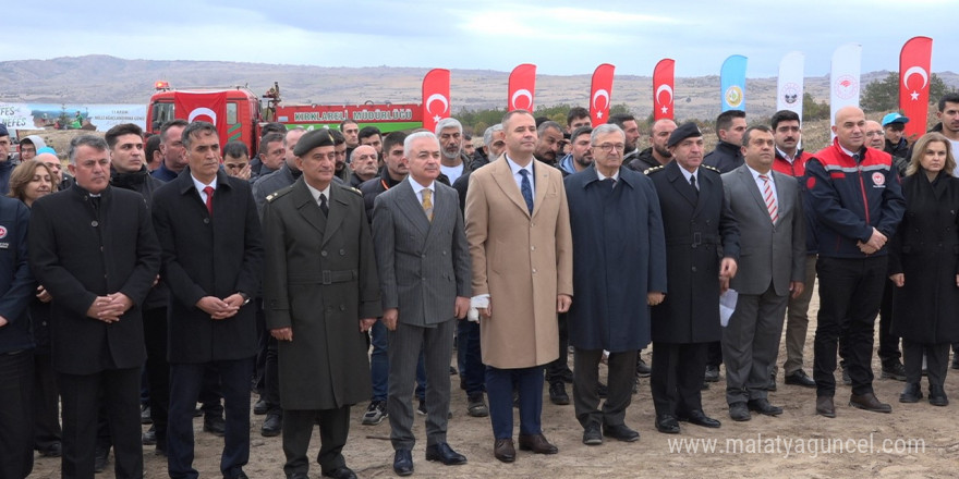 Kırklareli’nde 20 bin fidan toprakla buluştu