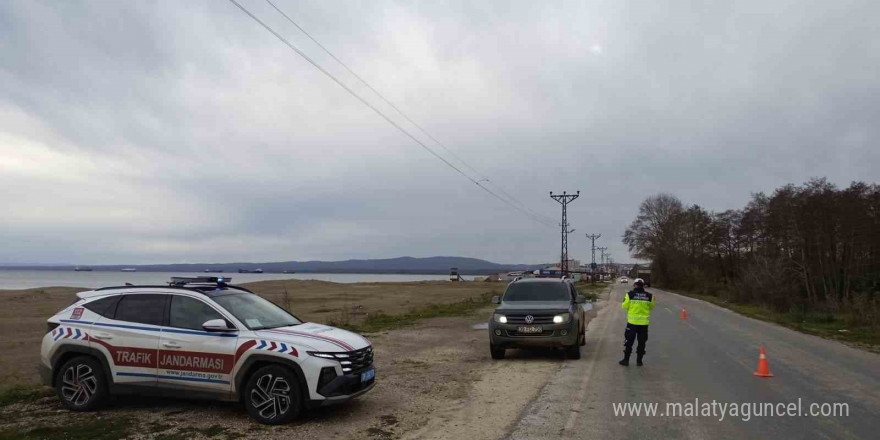 Kırklareli’nde 99 araç trafikten men edildi