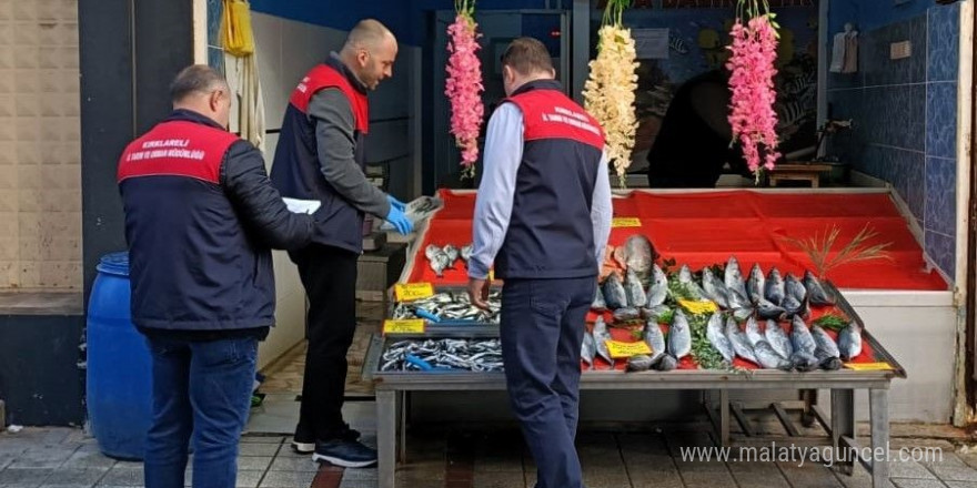 Kırklareli’nde balıkçılar denetlendi