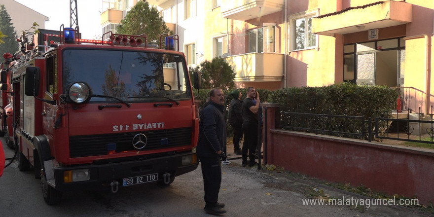 Kırklareli’nde çatı katında yangın: 1 yaralı