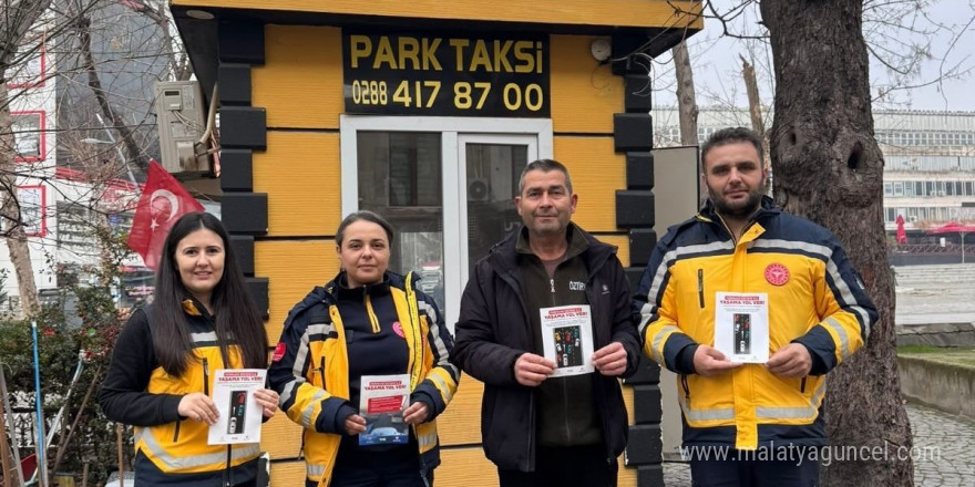 Kırklareli’nde 'Fermuar sistemi ile yaşama yol ver' kampanyası