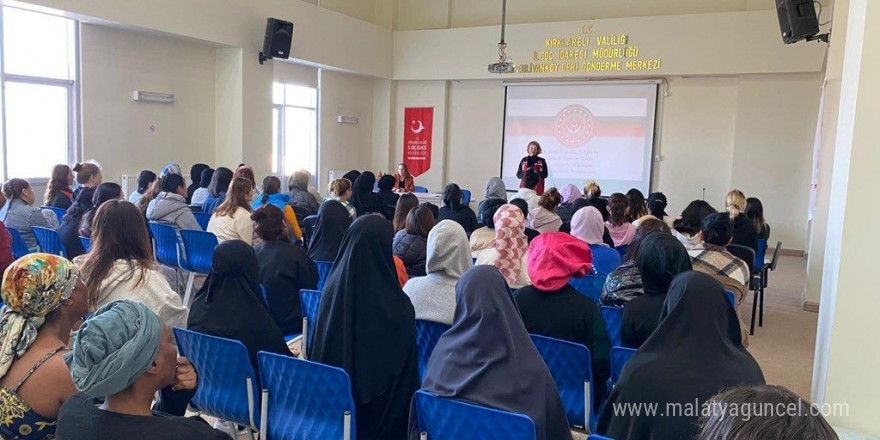 Kırklareli’nde 'Kadına Yönelik Şiddet ve Erken Yaşta Evliliklerle Mücadele' eğitimi