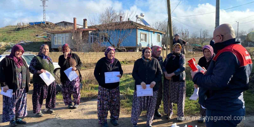 Kırklareli’nde kadınlara süt eğitimi