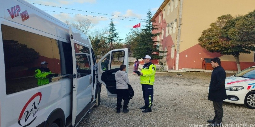 Kırklareli’nde okul servisleri denetlendi