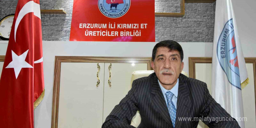 Kırmızı Et Üreticiler Birlik Başkanı Ürüşan: ’Erzurum’a kurulacak yem fabrikası üreticiyi rahatlatacak’