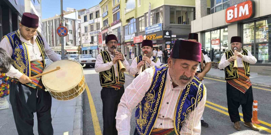 Kırşehir’de ahilik etkinliklerine davullu zurnalı davet