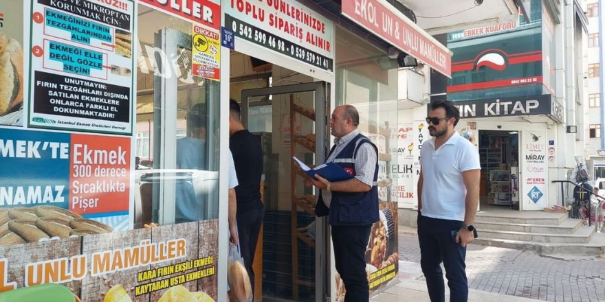 Kırşehir’de ekipler ekmek denetimi yaptı