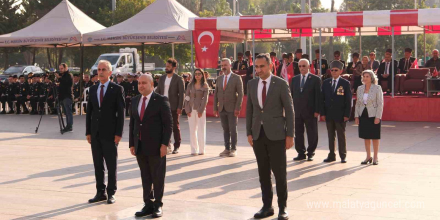 KKTC’nin kuruluşunun 41. yıl dönümü Mersin’de törenle kutlandı