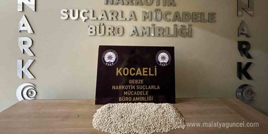 Kocaeli’de 17 bin uyuşturucu hap ele geçirildi