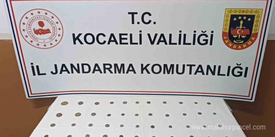 Kocaeli’de 59 sikke ele geçirildi