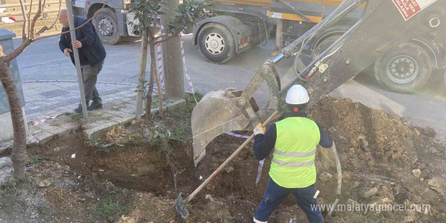 Kocaeli’de kazı çalışması sırasında doğal gaz borusu delindi