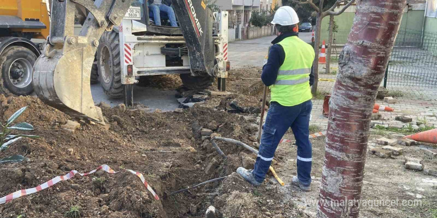 Kocaeli’de kazı çalışması sırasında doğal gaz borusu delindi