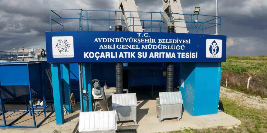 Koçarlı Biyolojik Arıtma Tesisi hizmete girdi