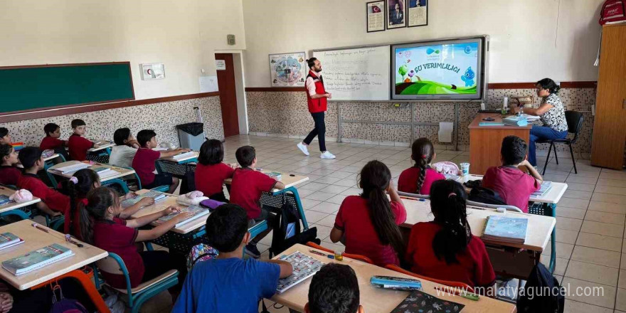 Koçarlı’da öğrencilere su verimliliğinin önemi anlatıldı