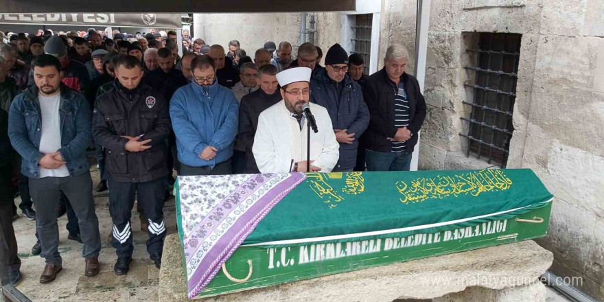 Kocası tarafından balta ile öldürülen kadın son yolculuğuna uğurlandı