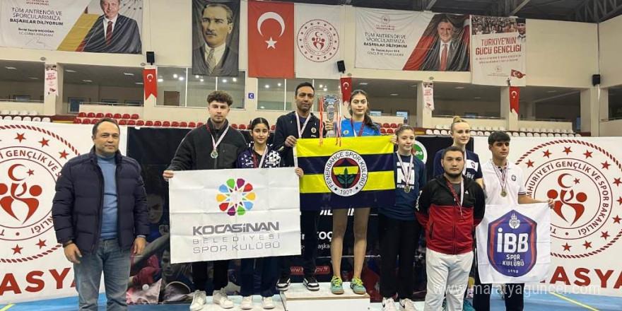 Kocasinan’ın gururu milli sporcuları, Türkiye Şampiyonası’nda ikinci oldu