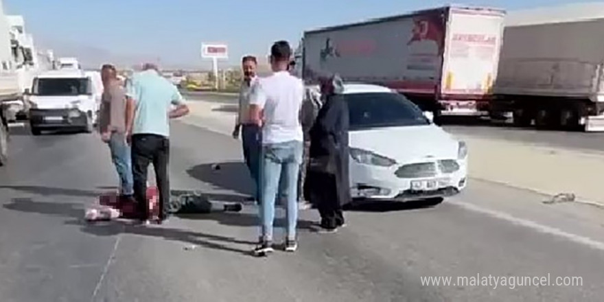 Konya’da otomobil ile motosiklet çarpıştı: 1 yaralı