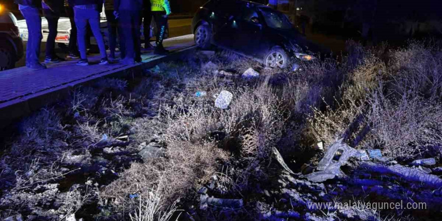 Konya’da trafik kazası: 1 yaralı