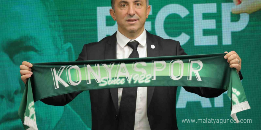 Konyaspor, Teknik Direktör Recep Uçar ile sözleşme imzaladı