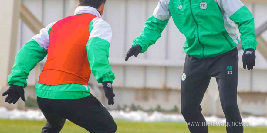 Konyaspor’da, Adana Demirspor maçı hazırlıkları sürüyor