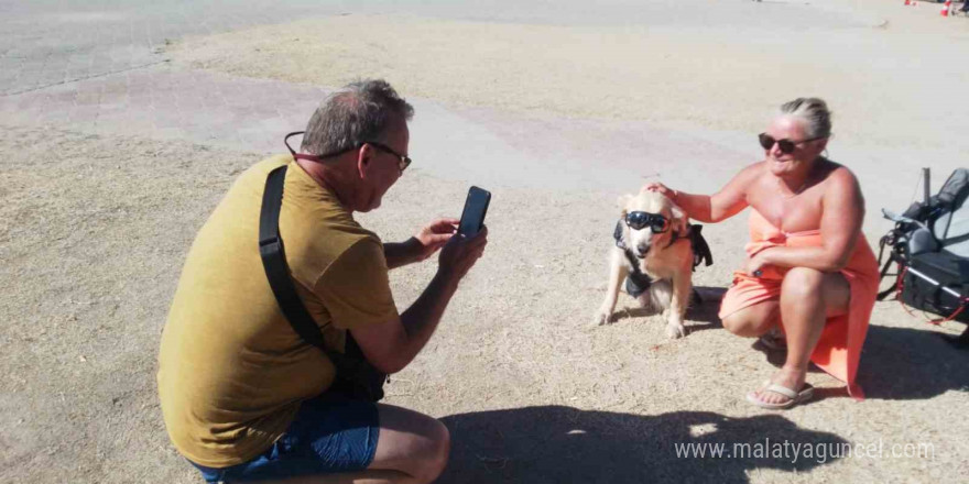 Köpeğiyle birlikte bin 700 metreden atladı