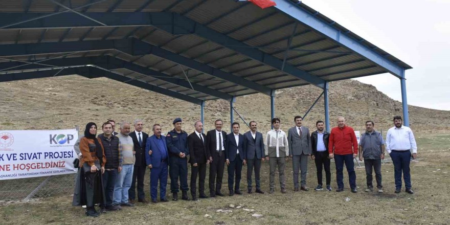 KOP’tan küçükbaş hayvanlar için güneş enerjili suluk projesi