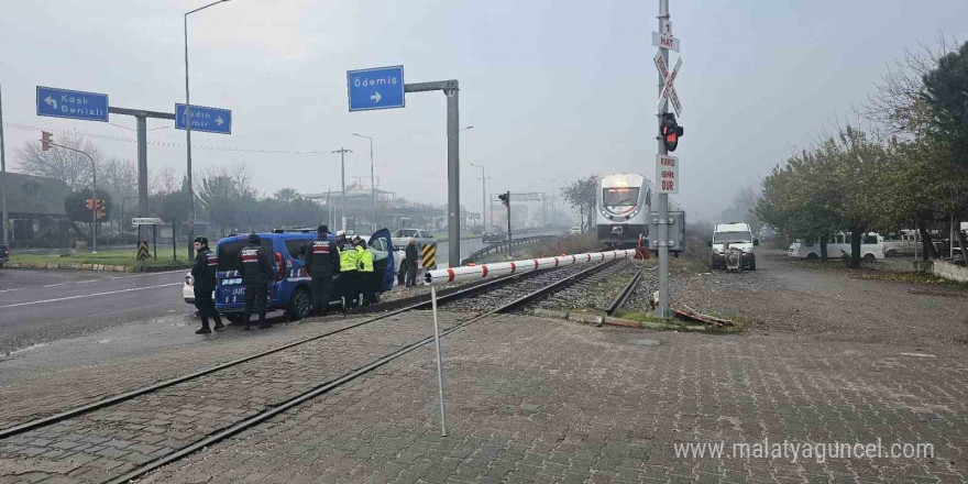 Köşk’te tren kazası: 1 ağır yaralı