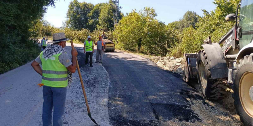 Köy yollarında yama