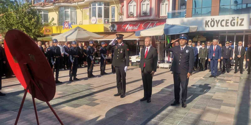 Köyceğiz’de 30 Ağustos Zafer Bayramı törenle kutlandı