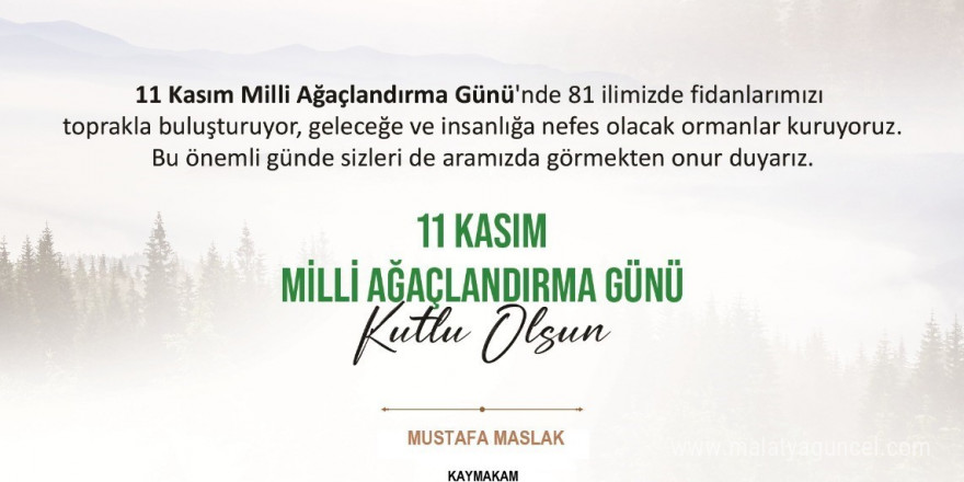 Köyceğiz’de fidanlar toprakla buluşacak