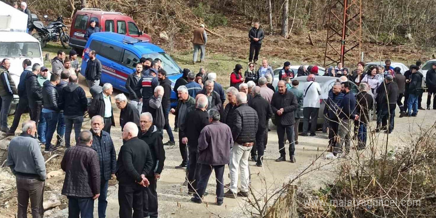 Köylülerden içme suyu barajı tepkisi