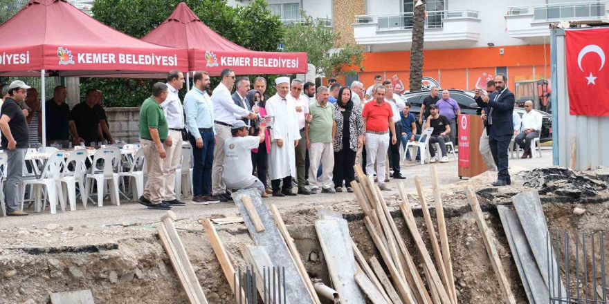 Kubbeli Camii’nin temeli atıldı