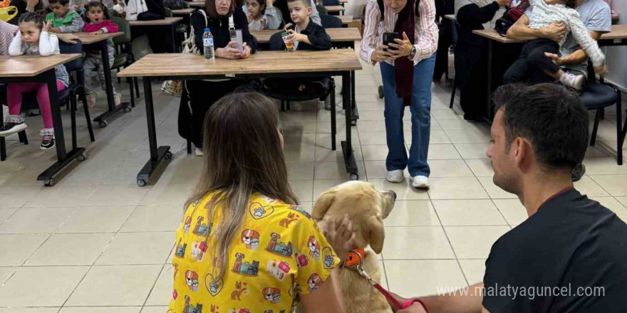 Küçük hayvanseverlerden can dostlarına ziyaret