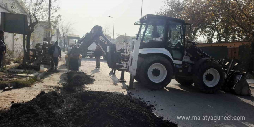 Küçük Sanayi Sitesinin yol kalitesi artıyor