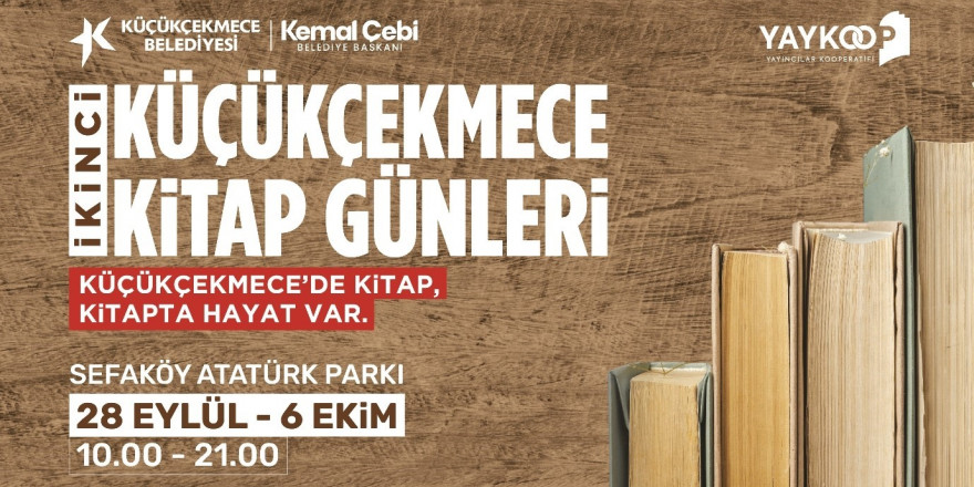 Küçükçekmece’de Kitap Günleri’ne geri sayım başladı