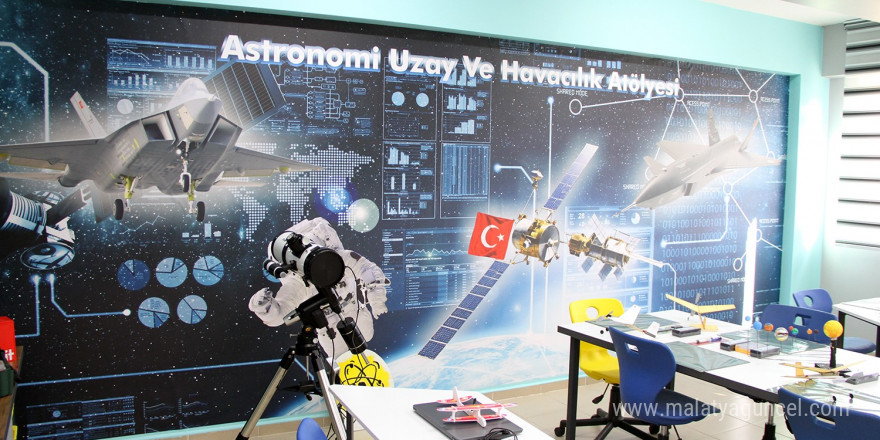 Kula’da geleceğin astronotları Uzay ve Havacılık Atölyesi’nde yetişecek