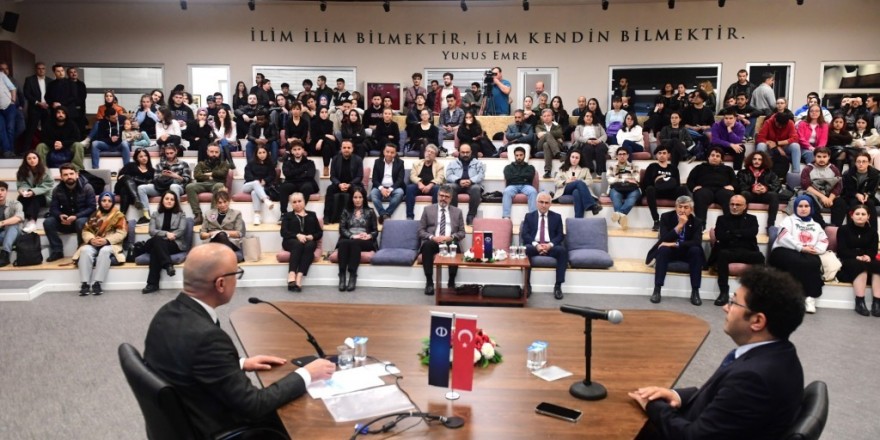 Kültür söyleşilerinin ilk konuğu Prof. Dr. Bilgin oldu