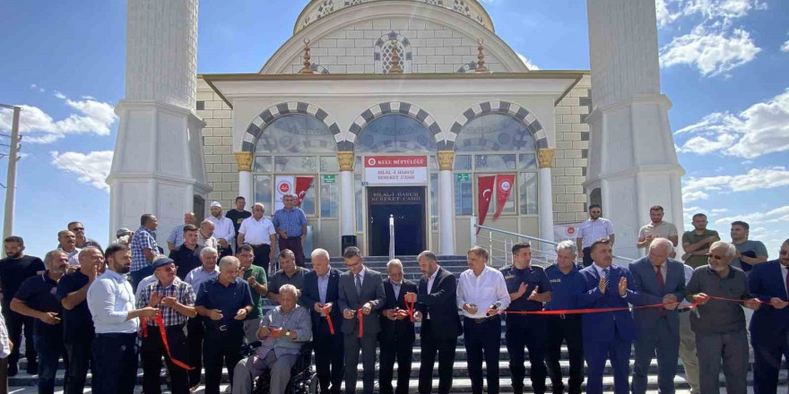 Kulu’da Bilal-i Habeşi Bereket Camii ibadete açıldı