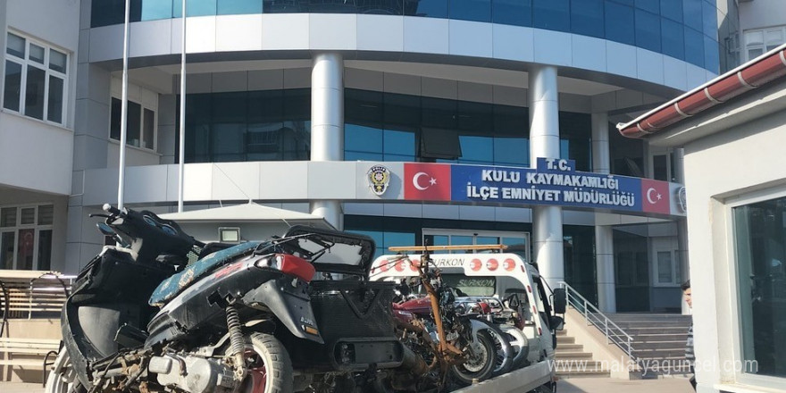 Kulu’da motosiklet denetimleri sürüyor