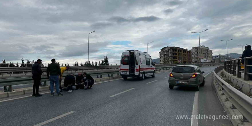 Kuşadası’nda motosiklet kazası: 1 yaralı