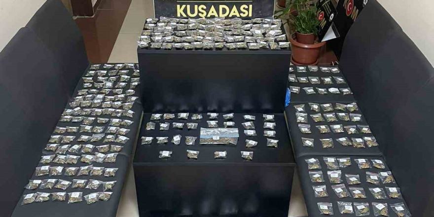 Kuşadası’nda uyuşturucu operasyonu: 1 gözaltı