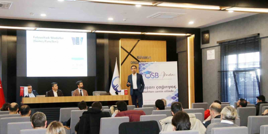 Kütahya OSB’de GES semineri