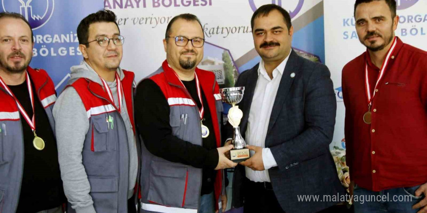 Kütahya OSB’de ’Tavla Turnuvası’nın şampiyon belli oldu