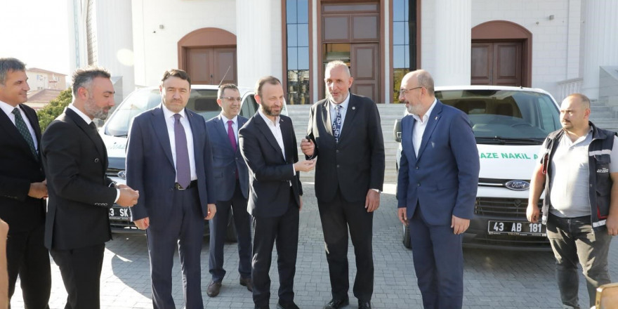 Kütahya Valiliği’nden Aslanapa ve Seyitömer belediyelerine cenaze aracı desteği