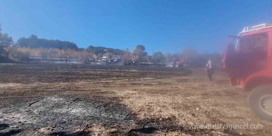 Kütahya’da anız yangını ormana sıçradı