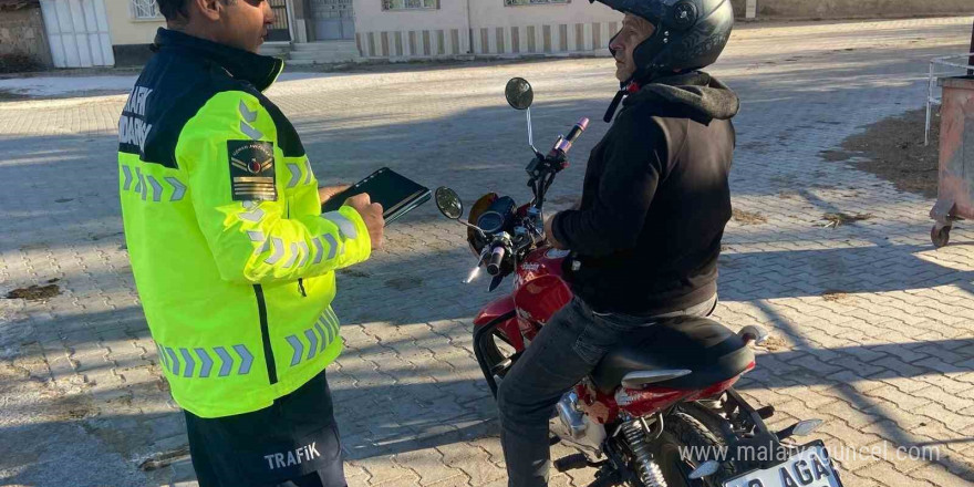 Kütahya’da motosiklet ve motorlu bisikletlere yönelik özel denetim